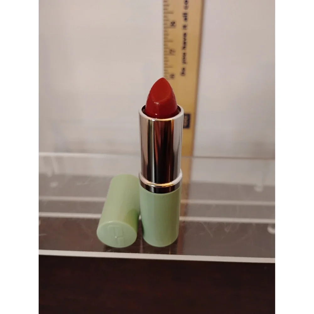 Clinique Long Last Lipstick All Heart Soft Shine Rose Red A73 Makeup